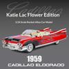 1/24 Scale Cadillac Painted Version Alloy Car Model Simulation Sound and Light Door Can Be Opened Children's Gifts Boy Toys