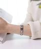 Sabona London 347 Executive Symmetry Silver Magnetic Bracelet