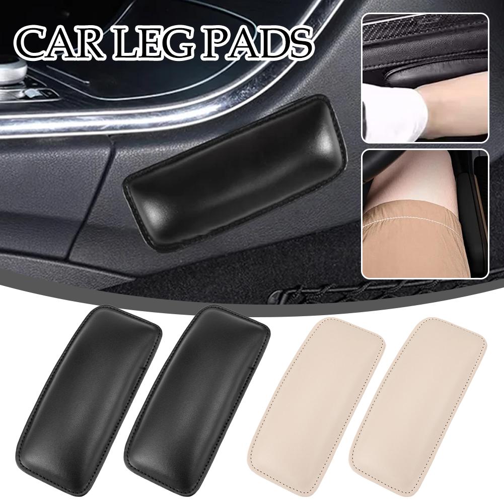 Soft Comfortable Armrest Pads Wear-resistant Armrest PU leather Car Armrest Pads Soft Leather Center Console Knee Pad