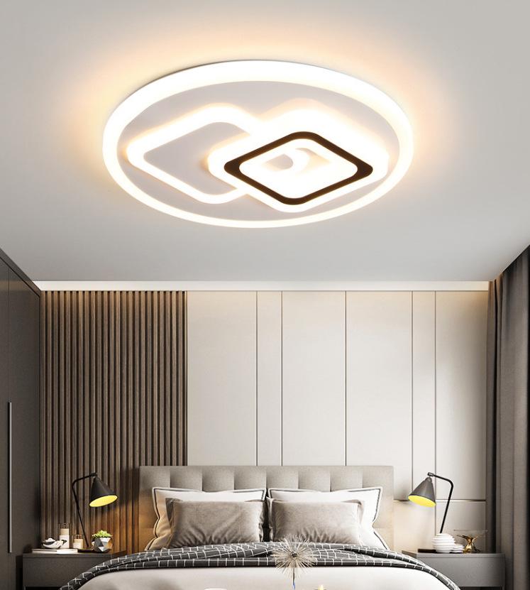Modern Round LED Ceiling Lamp for Living Room, Bedroom, Restaurant, or Study