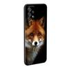 Cute Fox Animal Cases For Samsung Galaxy A52 5G Funda A13 A54 A52s A53 A72 A73 A33 A23 A32 A51 A71 Soft TPU Silicone Black Cover