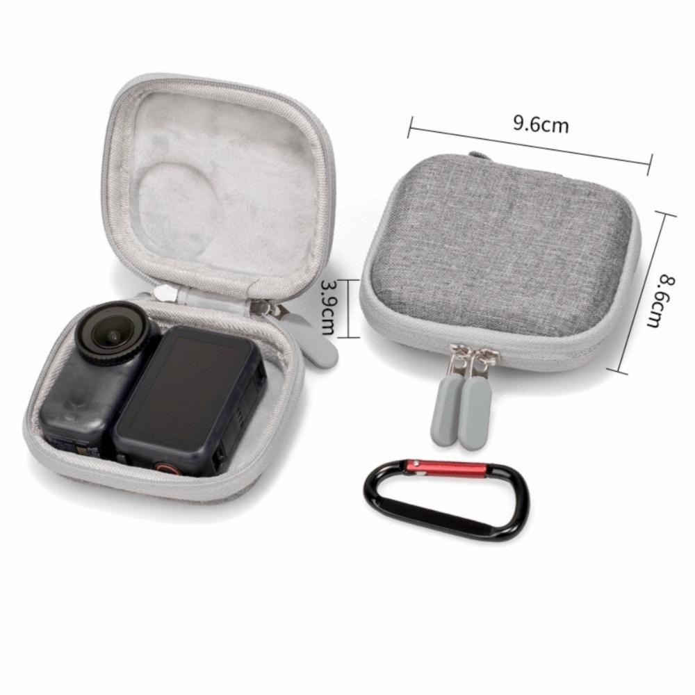 PU Protective Case Shockproof Carrying Case Storage Case for DJI OSMO NANO Accessory Organization Grey
