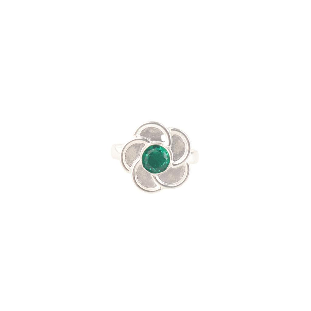 925 Sterling Silver Chrome Diopside Gemstone Ring Handmade Jewelry Stylish Ring RR-51-6