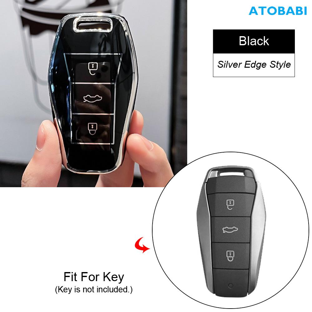 Tpu Car Key Cover Remote Control Fob Shell Case Keychain Holder Auto Accessories For Jac Vw Sol E10X Qx X8 E50 X6 A5E50A E40X X4