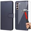 Protective Case - PROSHOP - Samsung S21 FE - Navy Blue - Anti-Scratch - Soft Shockproof