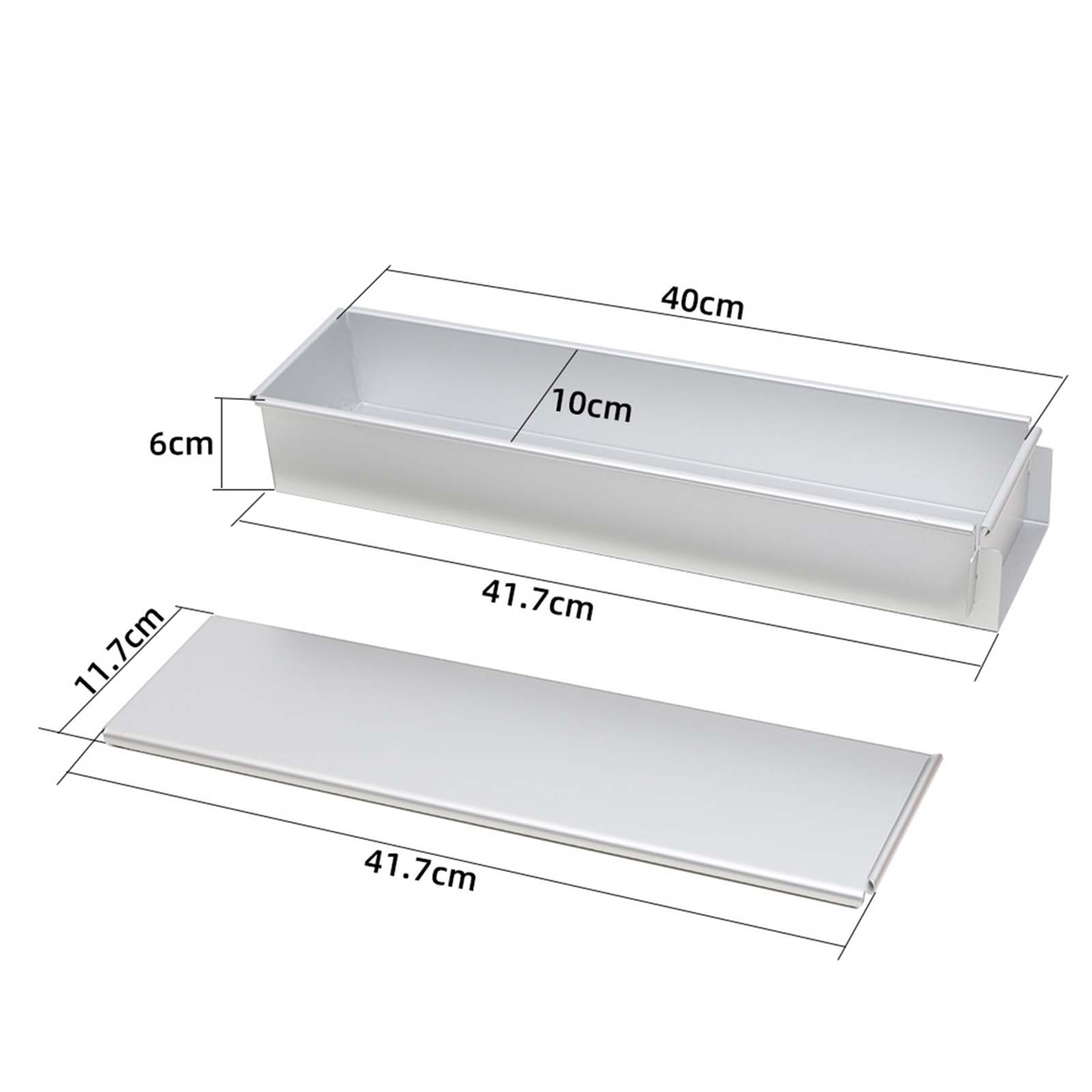 

Aluminum Cheesecake Pan Cake Pan with Lid Bread Pan Nonstick Tiramisu Pan Brownie Pan for Cheesecake Kitchen Coffee Pastry