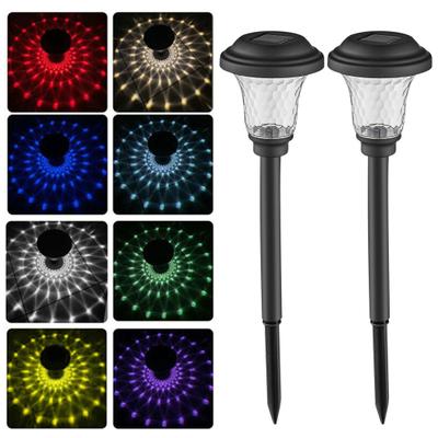 2/4/6Pcs Solar Garden Lights IP44 Waterproof Automatic On/Off Energy-Efficient Ultra-Bright LED Lawn Lamps Pathway Lights