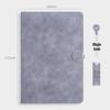 Custom Logo A5 Leather Notebook with Buckle for Business Meetings