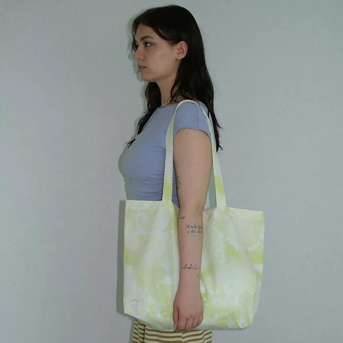 Wing trace eco bag - Lemon