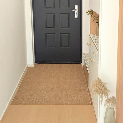 Japanese Style Jute Carpet Entry Door Mat Living Room Tea Room Bedroom Window Sill Cat Scratching Pad Faux Hemp Mat Indoor Carpet
