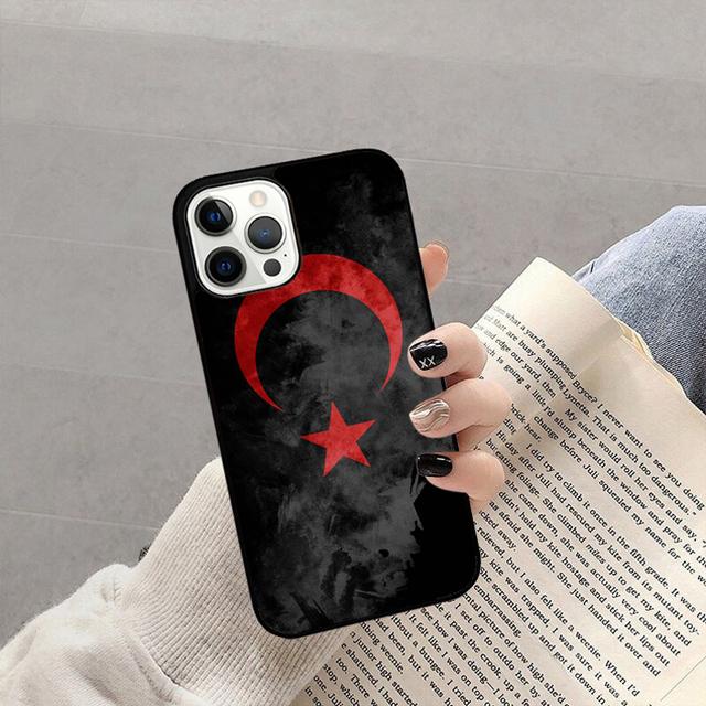 Turkei Turkey Ataturk Flag Phone Case Back Cover for iPhone 17 Air 16 15 14 13 11 12 Pro Max PlusS Shell Coque