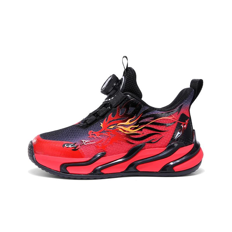 Classmate 2025 new children's sports shoes spring and autumn breathable double net boys' sports shoes lightweight shock-absorbing boys' running shoes