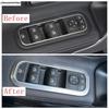 Car Inner Door Armrest Window Lift Button Control Panel Cover Trim Metal Accessories For Benz A Class W177 A200 A220  - 2024