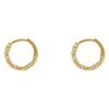 2024 Women's Unique Zircon Gold Hoop Earrings and Ear Cuffs