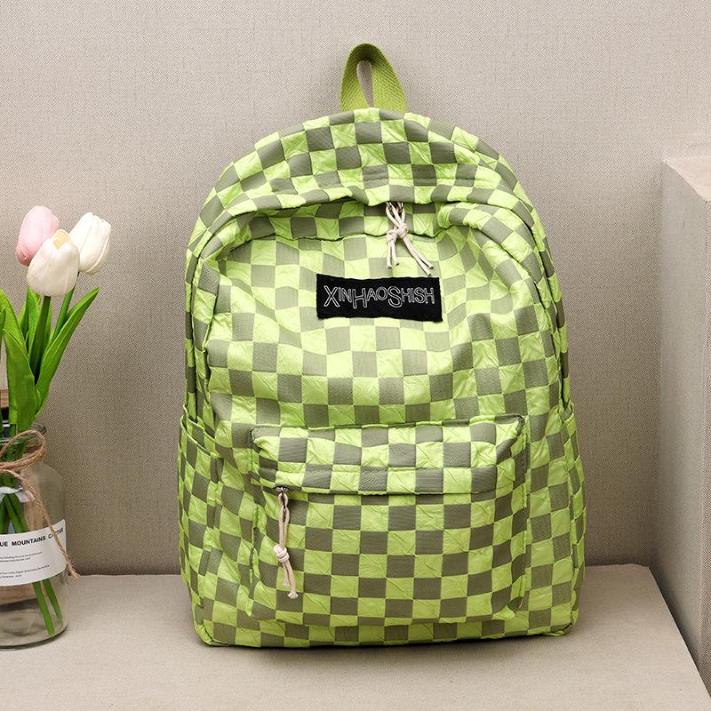 Schoolbag1011 autumn new fresh and sweet simple versatile backpack girls junior high school students large capacity backpack