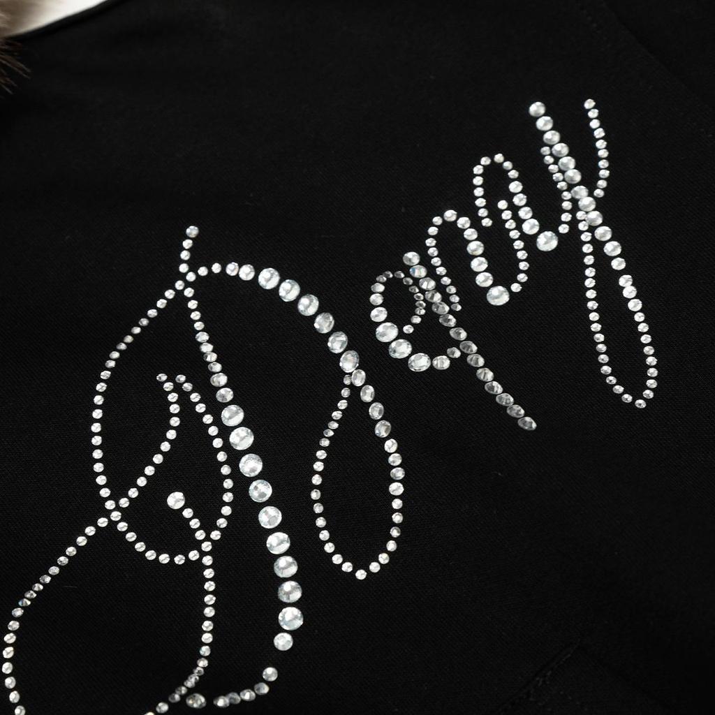 New Fall Hooded Jacket Women's Faux Fur Cropped Coat High Waist Short Outerwear Y2K Streetwear Zip Up Clothing