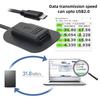 UC-172 USB-C 65W Type-C Male to Female Extension Cable for Outdoor Travel Camping Backpack Charging