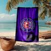1PC Toul-ouse Crest Design Beach Towel - Soft,  Absorbent Microfiber, Lightweight, Ideal for The Beach, Parties, Travel, Camping Fan Gifts