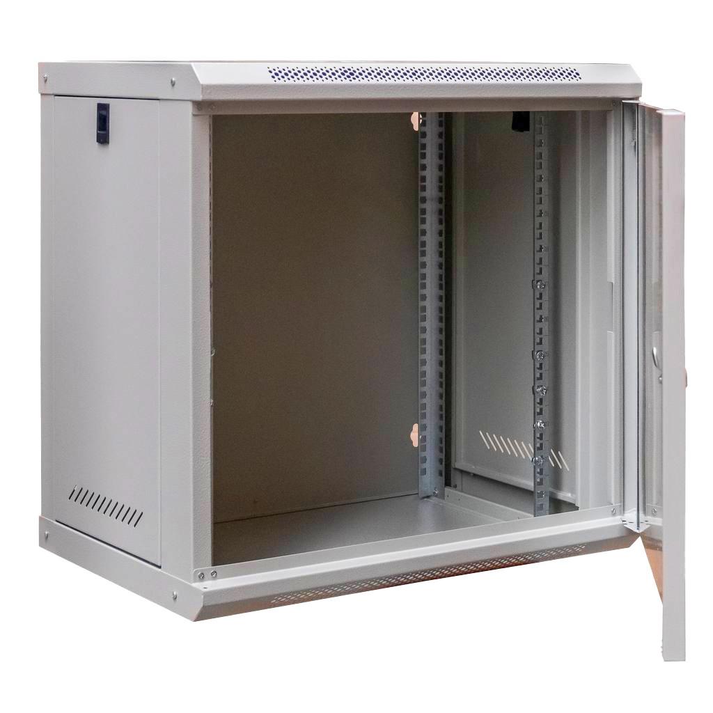 Netberg 19" 9U 450X600X400 Wall-Mounted Rack Cabinet, Gray N