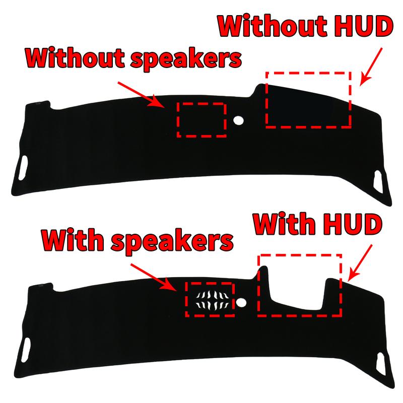 Fit for Kia Niro 2026 2025 2024 High Quality Dashboard Cover Mat Sunshade Anti‑UV Protector Dash Pad Accessories
