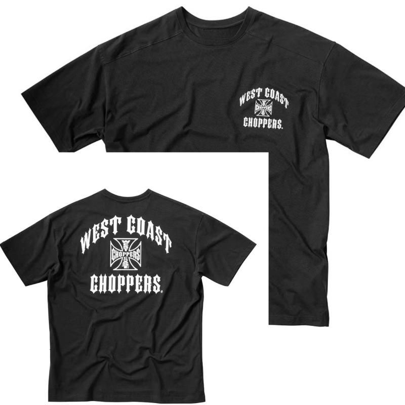 Heißes West Coast Choppers Grafik Baumwoll-T-Shirt Unisex Sommer Kurzarm Modemarke T-Shirt Luxus Lässig Vintage T-Shirts 2026 Neu