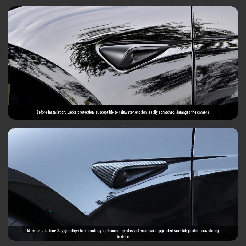 Side Camera Protective Cover for Tesla Model 3/Y Refresh - Huan Ya Accessories