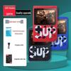 Handheld Retro Game Console SUP: Single/Double Player, 500 Classic Games, Mini, Rechargeable.