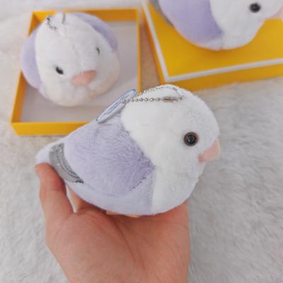 Pappagallino Inseparabile Pappagallo Alta Fedeltà Pappagallo Peonia Peluche Ciondolo Pappagallino Giocattoli di Peluche Animali Realistici Bambola di Peluche di Simulazione Giocattolo