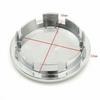 4Pcs Chrome Car Wheel Center Cap Tyre Rim Hub Caps Cover ABS 65mm (in 56mm)