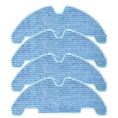 Microfiber Washable Mop Cloths Compatible with For Lefant M310 Robot Vacuum Cleaner Replacement Pads 4 or 10 Pack