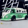 1/32 Scale Bus T1 Modified Alloy Metal Diecast Car Model VW Collection Vehicle Kids Toy Car Holiday Gifts Box Present Scale