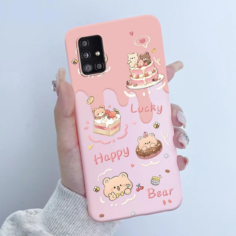 For Samsung Galaxy A51 A71 5G Phone Case Butterfly Girl Soft Silicone TPU Back Housing SM-A516B A516N A516V A716V A716U Covers