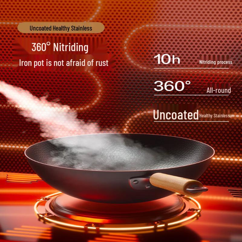 SUPOR 36cm Titanium Alloy Non-Stick Wok