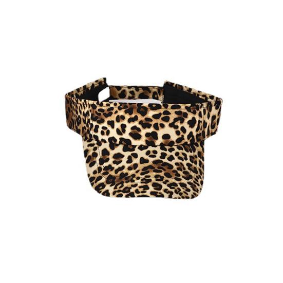 

Пустая крыша с леопардовым принтом, регулируемая застежка-лента, солнцезащитная шляпа, женская теннисная спортивная шляпа с расширенными полями, модные аксессуары кофейный