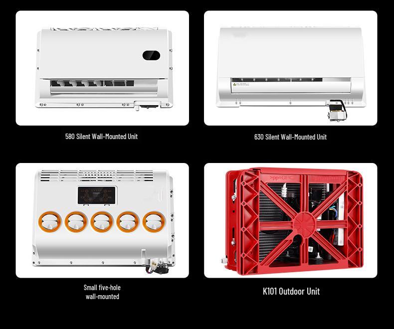 12V/24V Smart Inverter Truck & Excavator Parking Air Conditioner