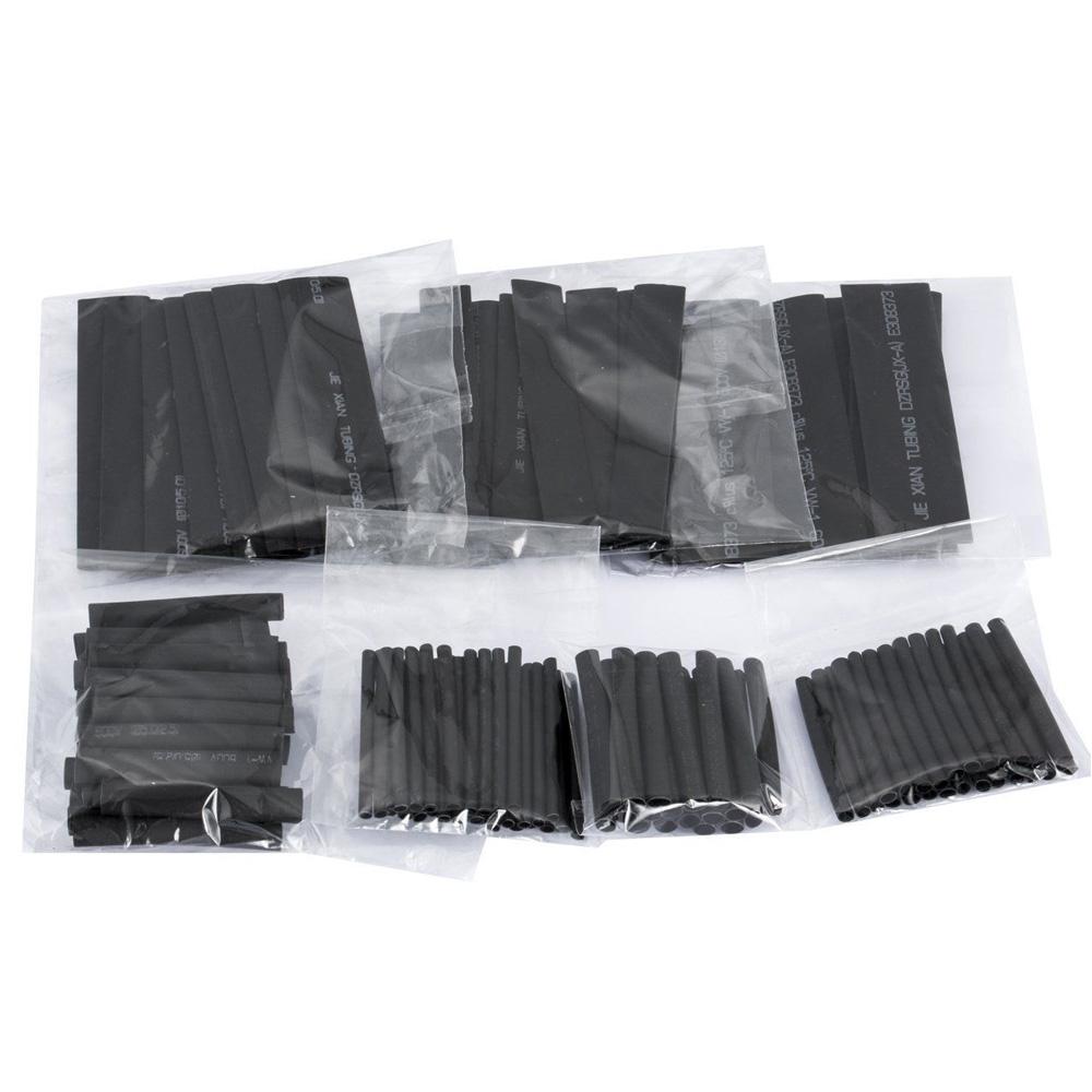 127 Pcs Assorted Kit Heat Shrink Cable Wire Tube Sleeve Wrap Sizes