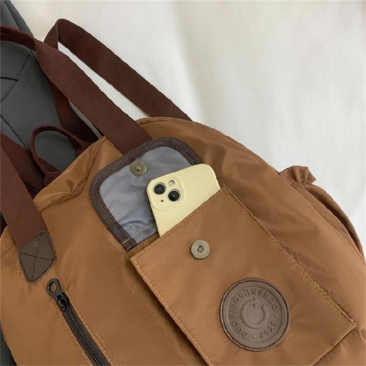 Travel Nylon Backpack with Spacious Storage Space Outdoor Travel Shoulder Bag School Bags for Organized and Easy Access
