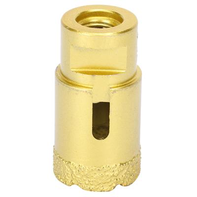 Scie cloche diamantée Brasage Mèche de perçage Marbre Béton Outils d'ouverture M14 32mm