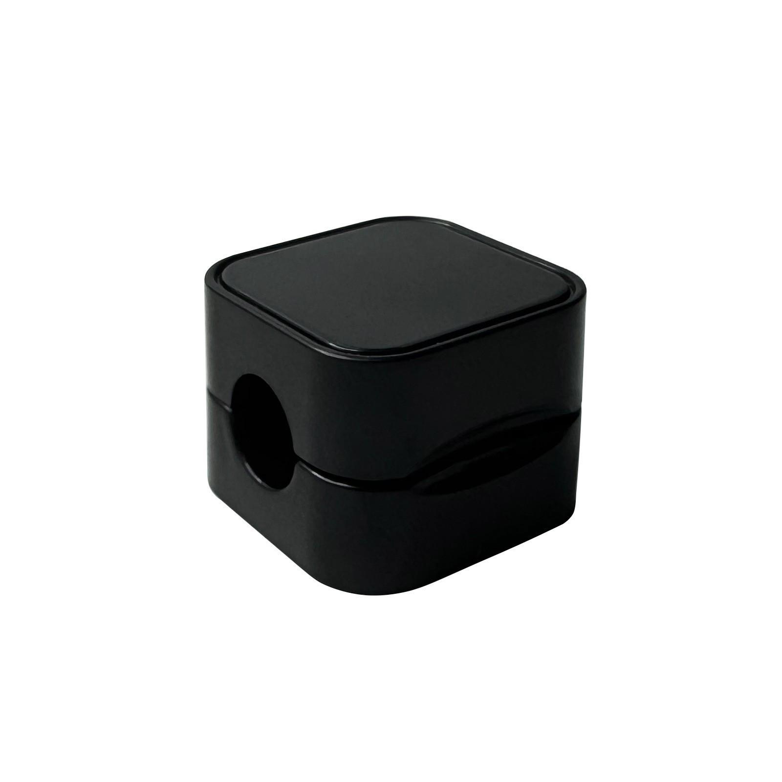 

Magnetic Cable Organizer: Traceless Wall & Car Charger Holder чёрный