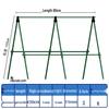 Extra Large Metal Plant Climbing Trellis Set