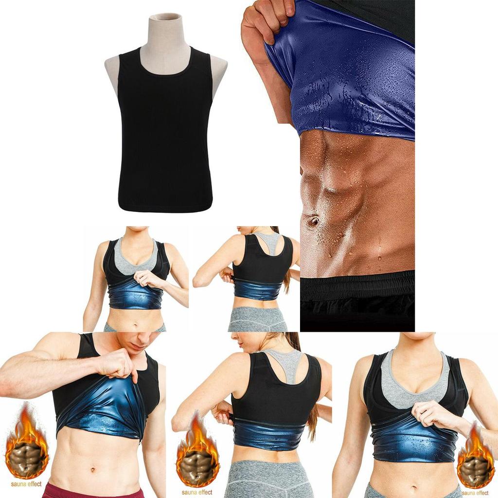 Ultra-lightweight Polymer Vest For Men And Women With Effective Sweat Slimming Design