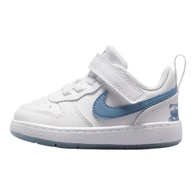 Court Borough Low TD White Work Blue Baby Sneakers IR4000-100