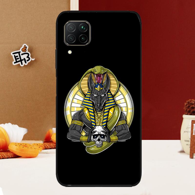 Egypt Nefertiti Anubis Ankh For Huawei Nova Y91 Y61 Y60 Y70 Y72 Y73 Y90 12i 11i 3i 7i 8i 9 10 SE P20 P40 P30 Lite Case
