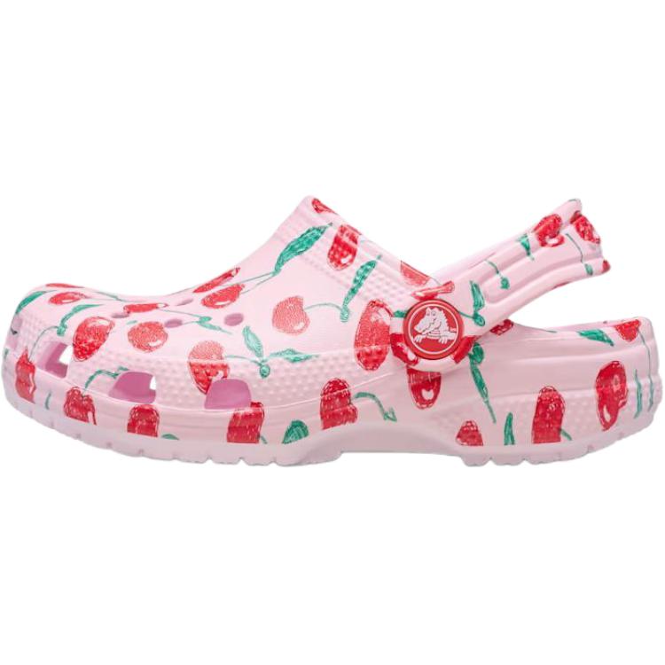 

Crocs Classic Clog Anti Slip Wear Resistant Low Top Children s Sandals Pink Kids 29-30 розовый