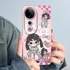 Case for Vivo V40 Pro 5G Matte Soft Silicone Cute Astronaut Protection Bumper Shells for Vivo V40 V 40Pro V 40 5G Phone Covers