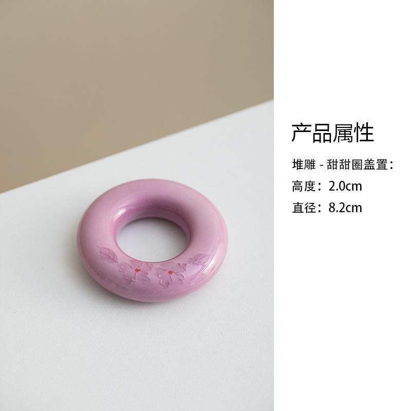 Ручная роспись, резьба по ворсу, подглазурная роспись, держатель крышки чайника, старинная рамка для крышки, подставка для крышки, полка для крышки чайника из исинской глины, чайная посуда