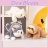 Schattige Pluche Panda Wasbeer Knuffel Knuffelig Personage Perfect Voor Dutjes En Decoratie
