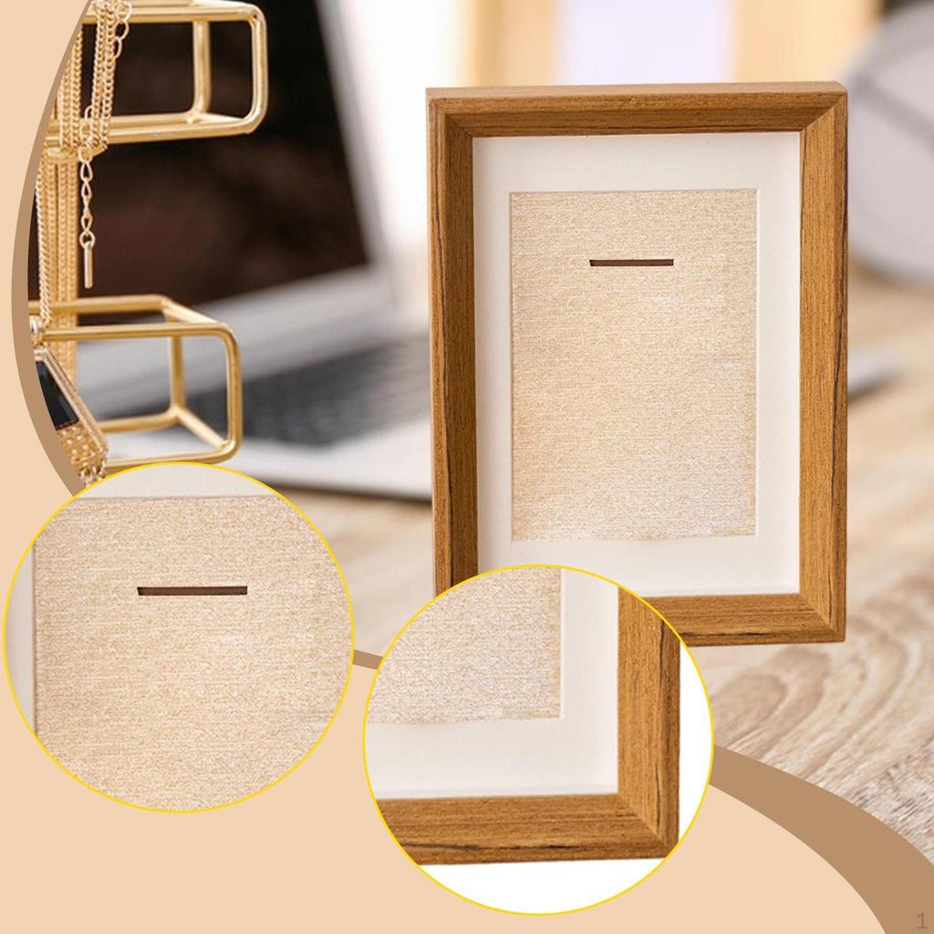 Koffer Rahmen Tischdeko Mehrzweck Geschenke Foto Schattenbox für Läufer