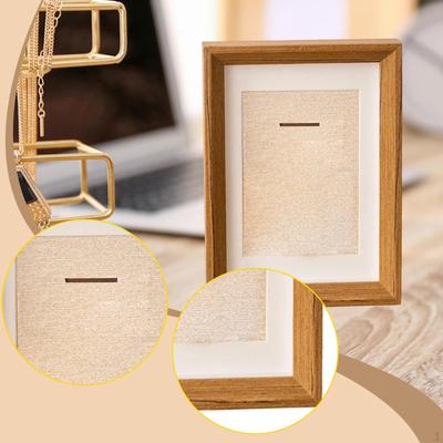 Case Frame Tabletop Decor Multipurpose Gifts Photo Shadow Box for Runners
