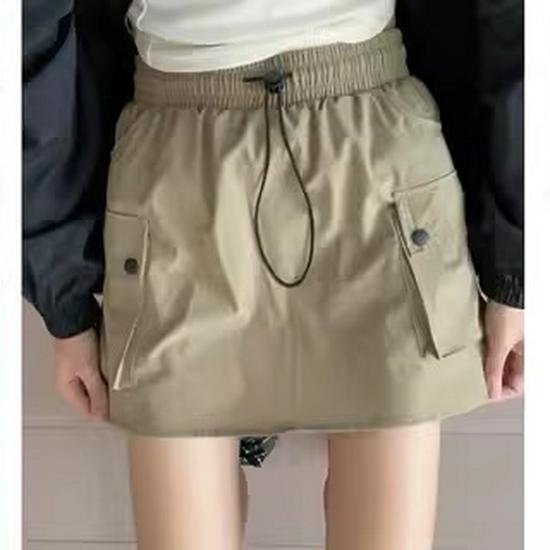 Pink A-line Workwear Skort for Women - Spring 2026, Plus Size & Petite Options Available M